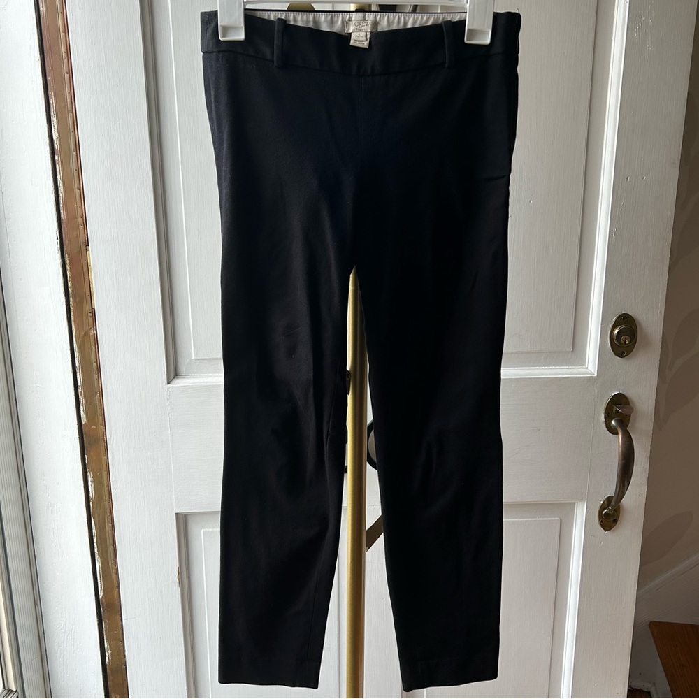 J. Crew Stretch Work Pants Black